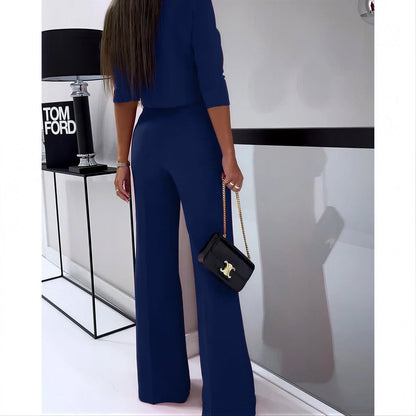 Vrouwen High Waist Broek met Bijpassende Top