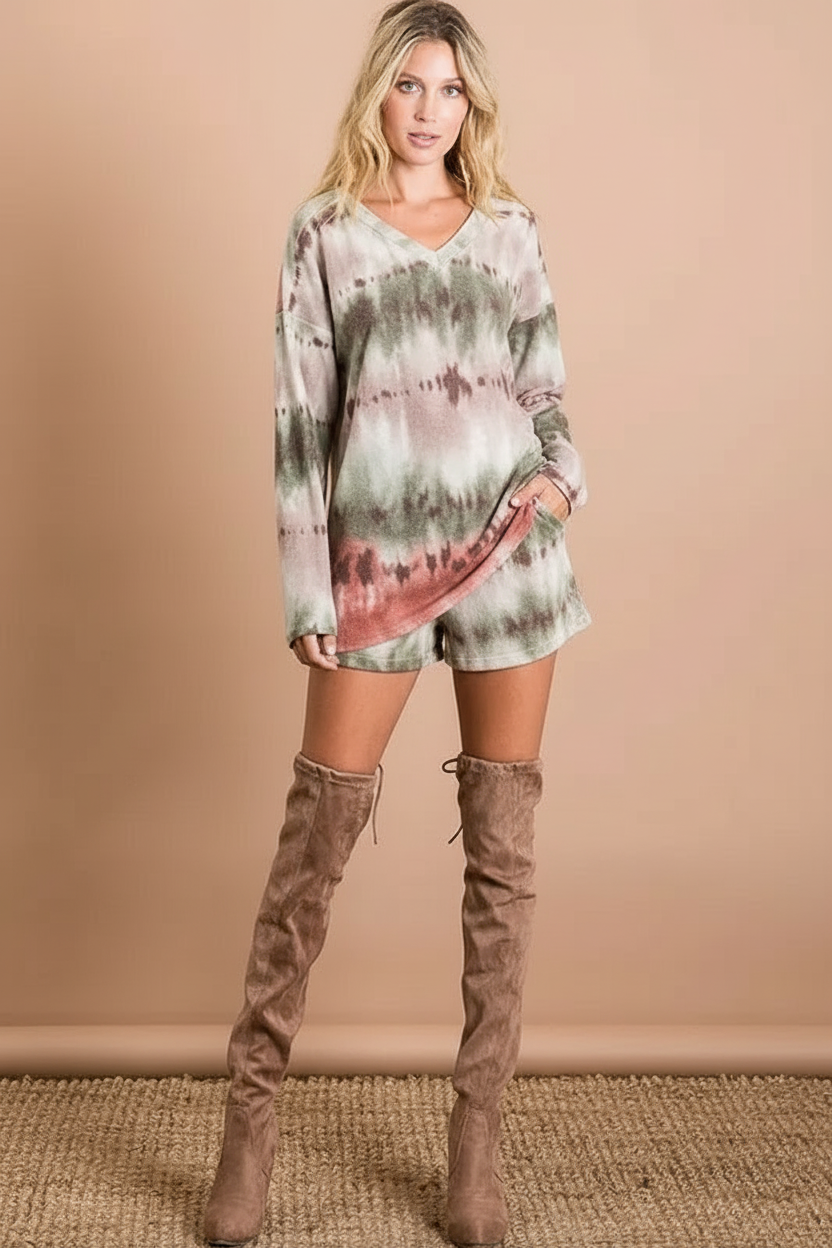 Vrouwelijke Tie-dye T-shirt Zomerse Look - StudioMarella
