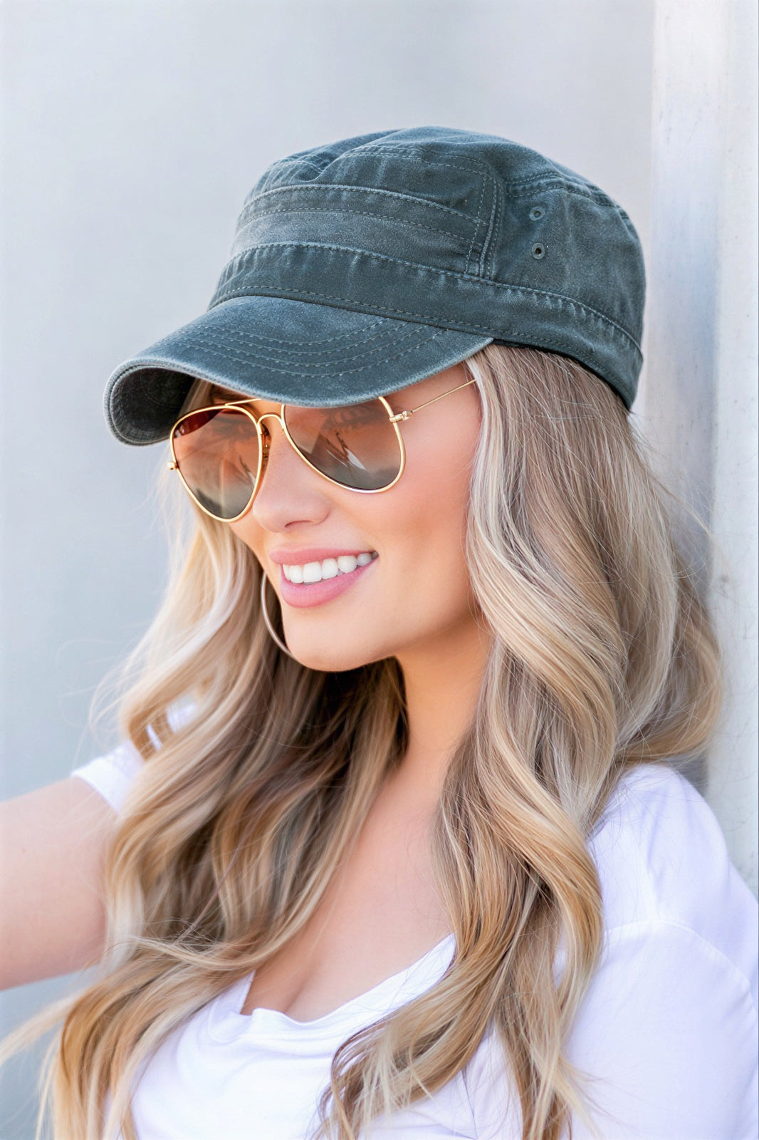Dames Pet - Distressed Look en Militair Design