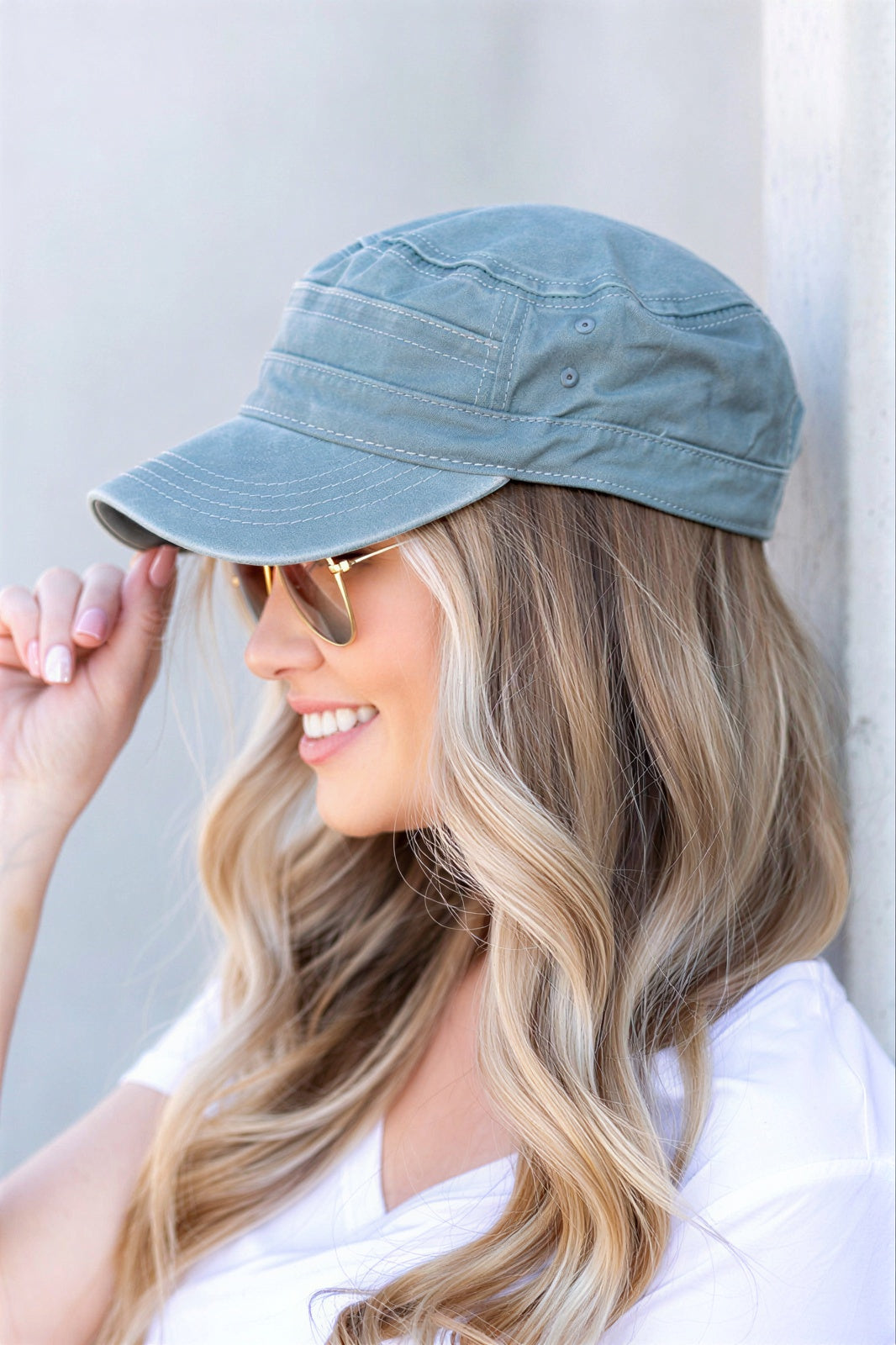 Dames Pet - Distressed Look en Militair Design