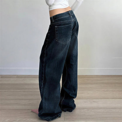 Vrouwelijke Wijdbeense Jeans Dalia Stijl