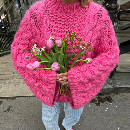 Dikke Kabelbrei Trui voor Vrouw