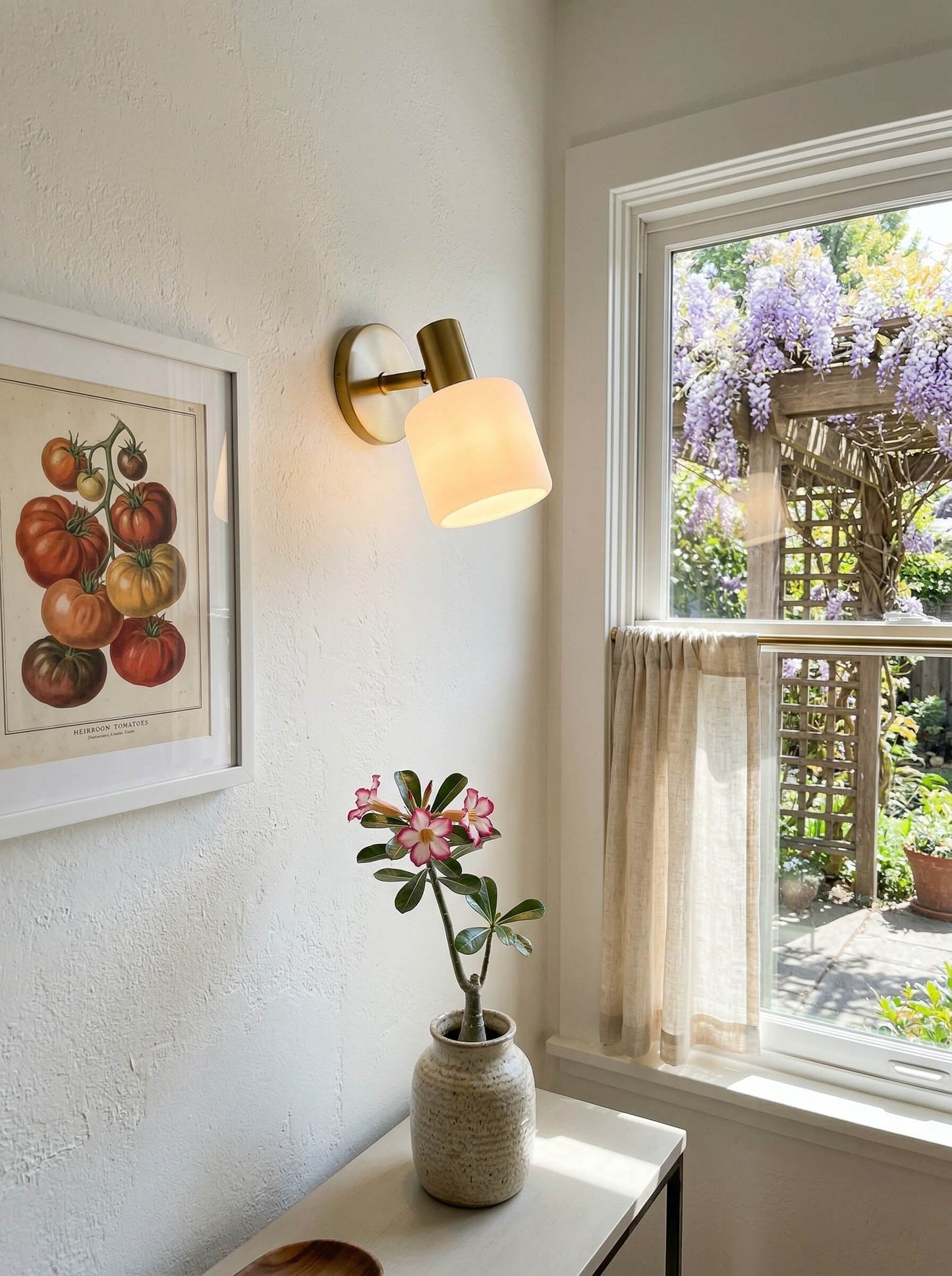 Keramische Draaibare Wandlamp