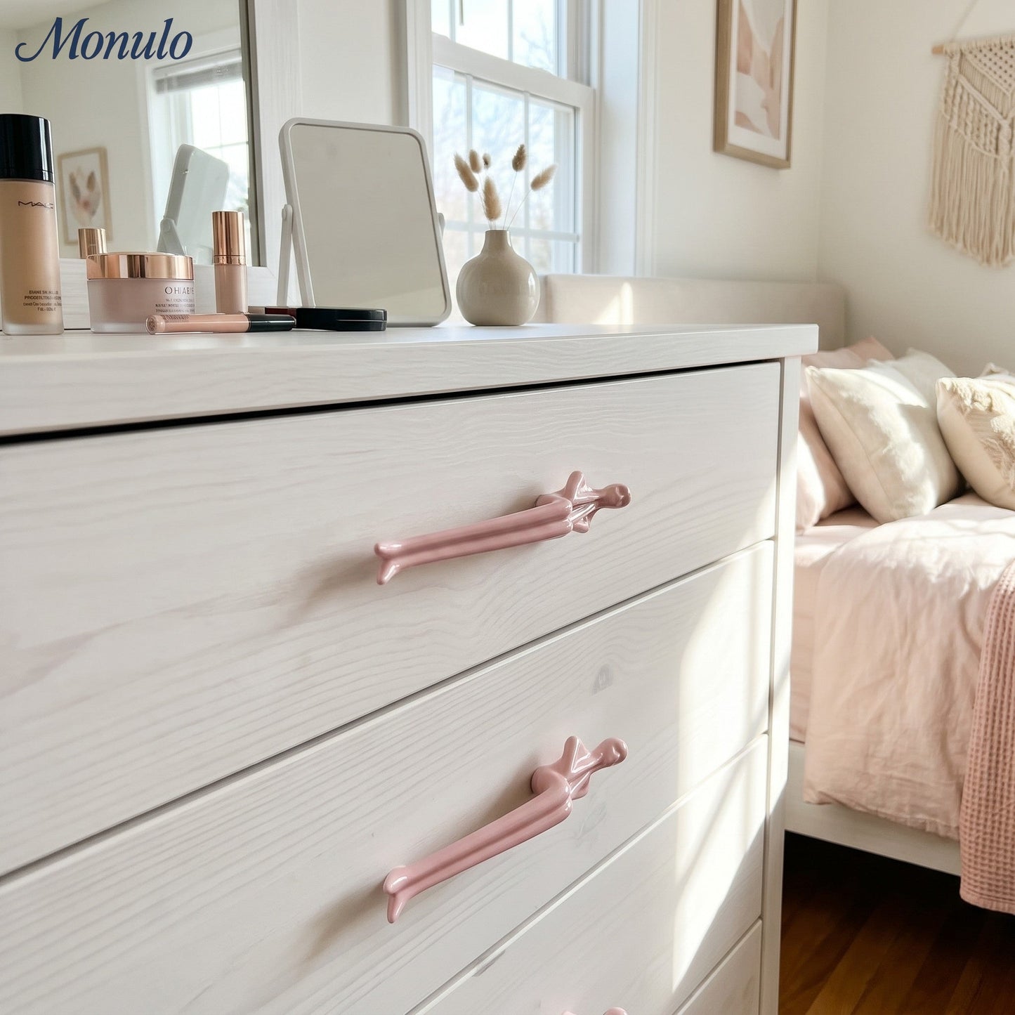 Minimalistische Kastgreep - Messing Zilver Roze - Scandinavisch Design Meubels