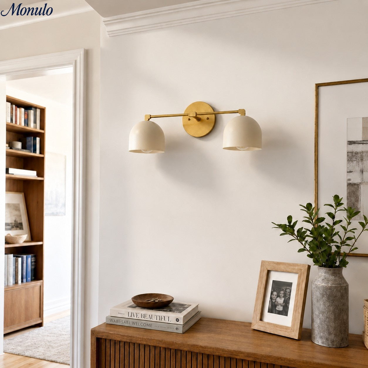 Wandlamp Koepelscherm Mid-Century Retro Design Badkamer Gang