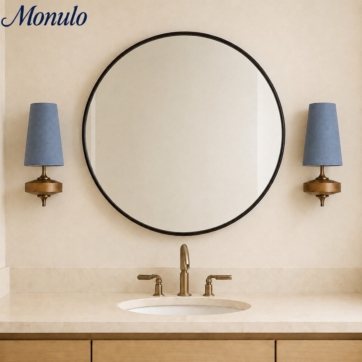 Retro Wandlamp met Stoffen Kap – Vintage Verlichting voor Slaapkamer