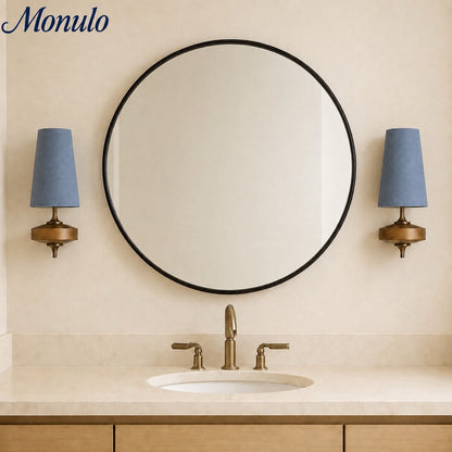 Retro Wandlamp met Stoffen Kap – Vintage Verlichting voor Slaapkamer
