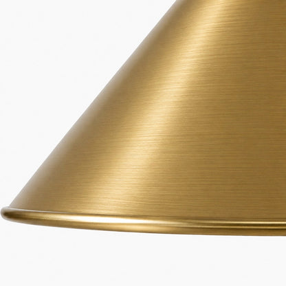 Kegelvormige Hanglamp in Landelijke Stijl - Dimbaar - Voor Keuken en Hal - Scandinavisch Geïnspireerd - Modern Farmhouse Verlichting