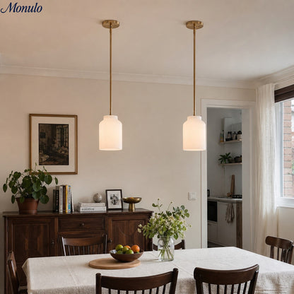Scandinavische Hanglamp – Moderne Metalen Designlamp in Matte Afwerking – Stijlvolle Pendelverlichting voor Eetkamer Keuken Woonkamer
