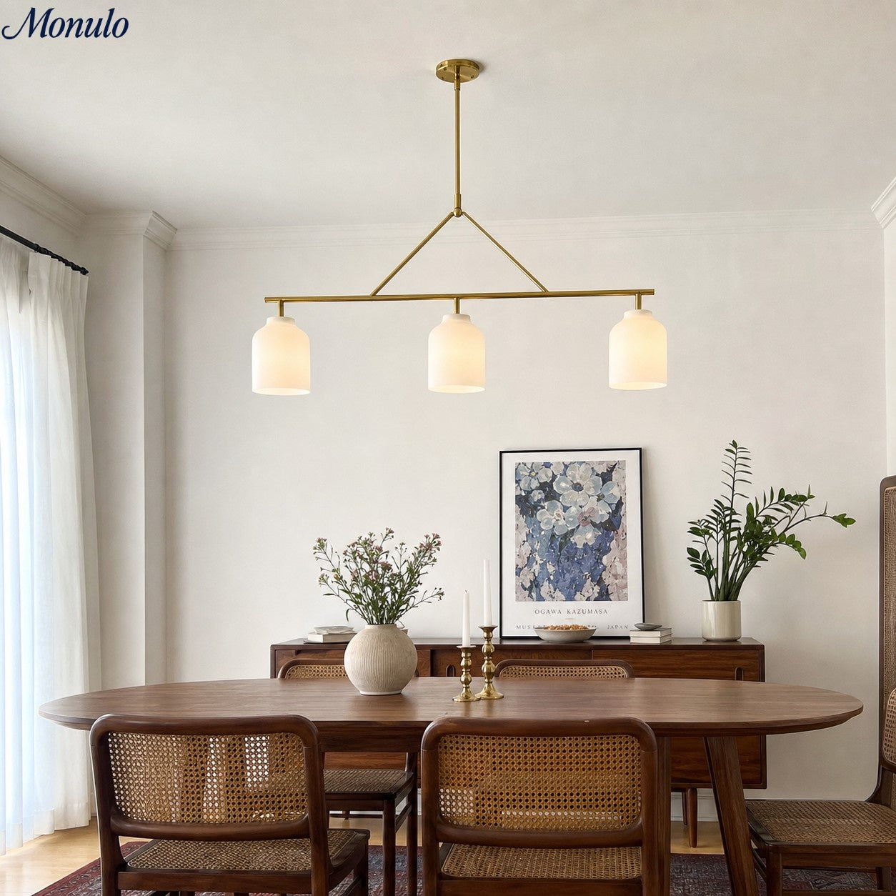 Scandinavische Hanglamp – Moderne Metalen Designlamp in Matte Afwerking – Stijlvolle Pendelverlichting voor Eetkamer Keuken Woonkamer