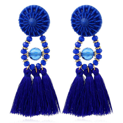 Dames Oorbellen met Kwastjes Grote Statement Oorbellen Trendy