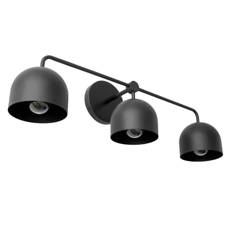 Koepelkapjes Wandlamp Modern Scandinavisch Metaal Zwart Messing 2-3 Lichtpunten Badkamer Hal Slaapkamer Sfeerverlichting