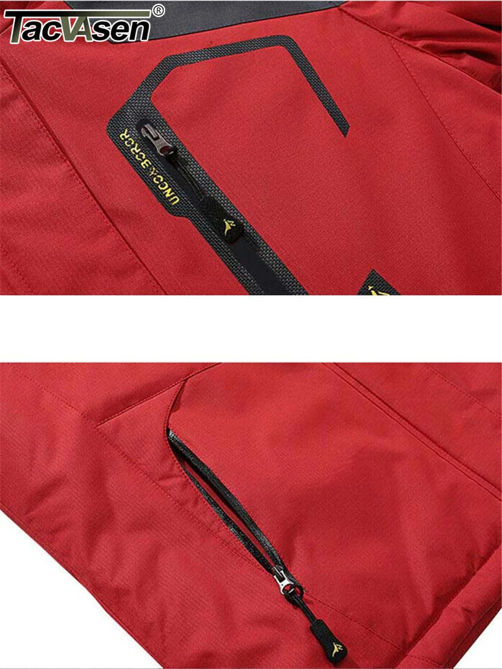 Waterdichte Fleece Parka met Capuchon Warm Gevoerd