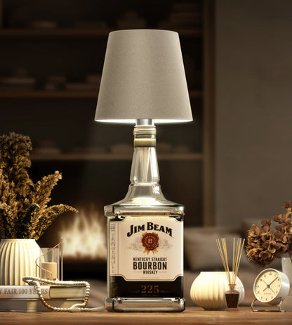 Flessenlamp LED Oplaadbaar Aluminium Tafellamp Voor Wijnfles Warm Licht