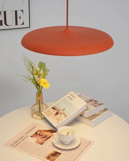 Ronde Hanglamp met Zachte Lichtverspreiding Zwart Grijs Groen Roze Wit Oranje ø25cm ø40cm Modern Scandinavisch Design voor Eetkamer Woonkamer Werkplek