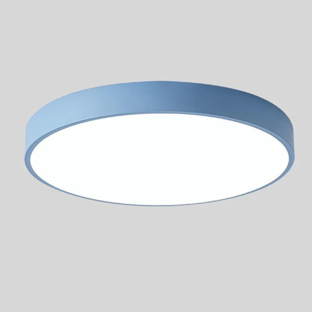 Plafondlamp Rond Hout Scandinavisch LED Warm Licht Acryl Natuurlijk Design