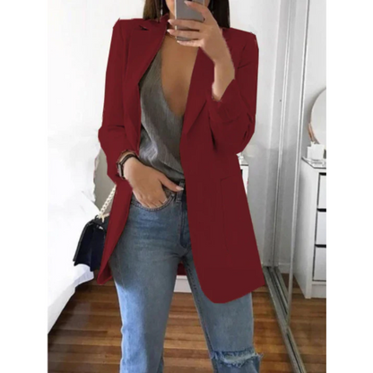Slimfit Blazer Modern Stijlvol Designer Jacket