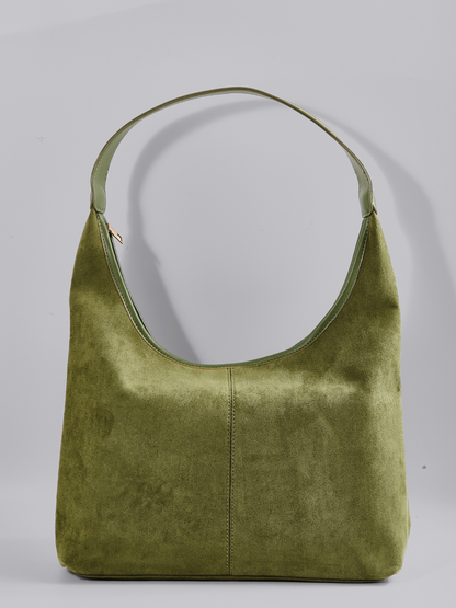 Vegan Leren Tote Tas Halfrond Stijlvol en Duurzaam