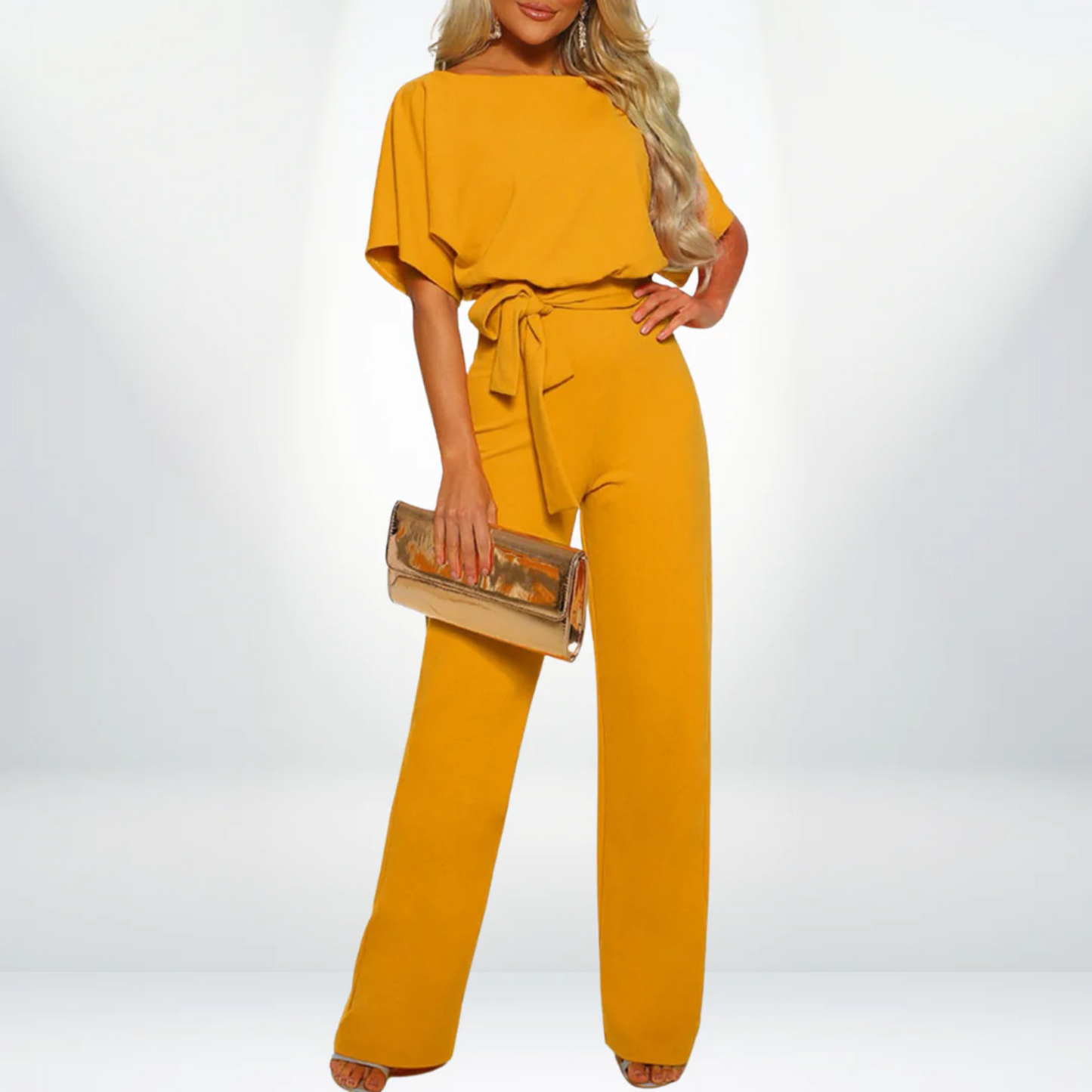Stijlvolle Jumpsuit Elegant Lange Mouwen