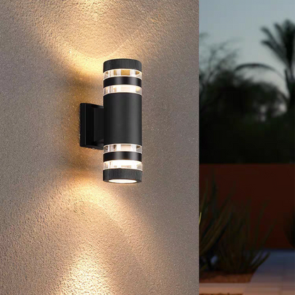 Buiten Wandlamp Up Down Gevelverlichting Waterdicht IP65 E27 Zwart