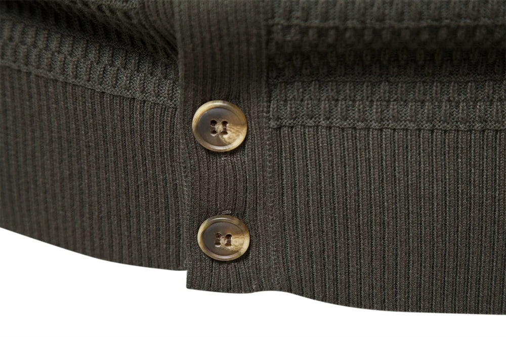 Lichte Knoopvest Warm voor Mannen en Vrouwen