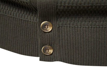 Lichte Knoopvest Warm voor Mannen en Vrouwen