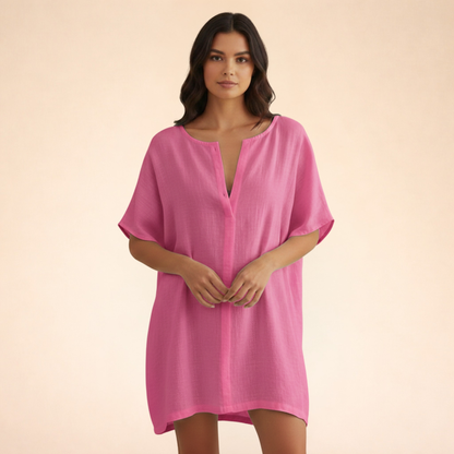 Comfortabele Zomerjurk voor Vrouw Lente Zomer collectie