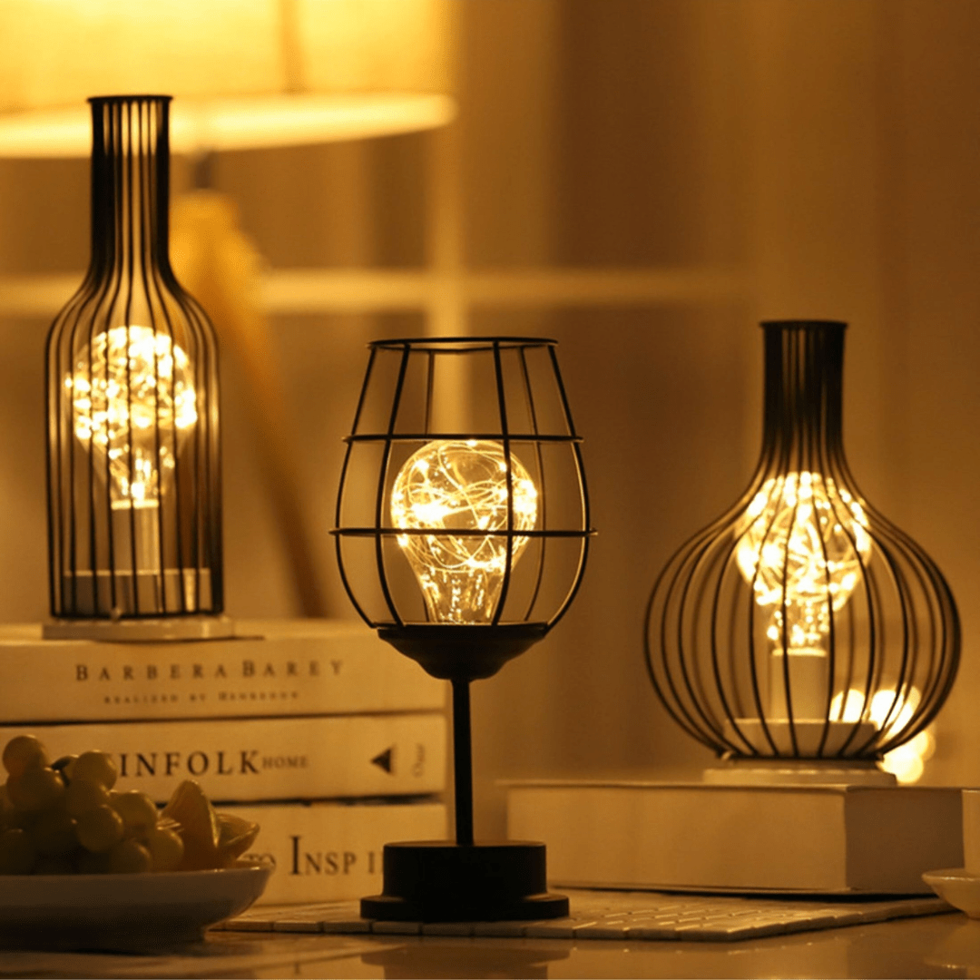 Tafellamp Draadloos LED Modern Staal Sfeerverlichting Batterij Woonkamer