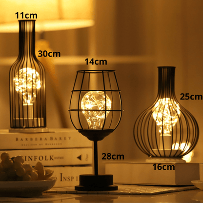 Tafellamp Draadloos LED Modern Staal Sfeerverlichting Batterij Woonkamer