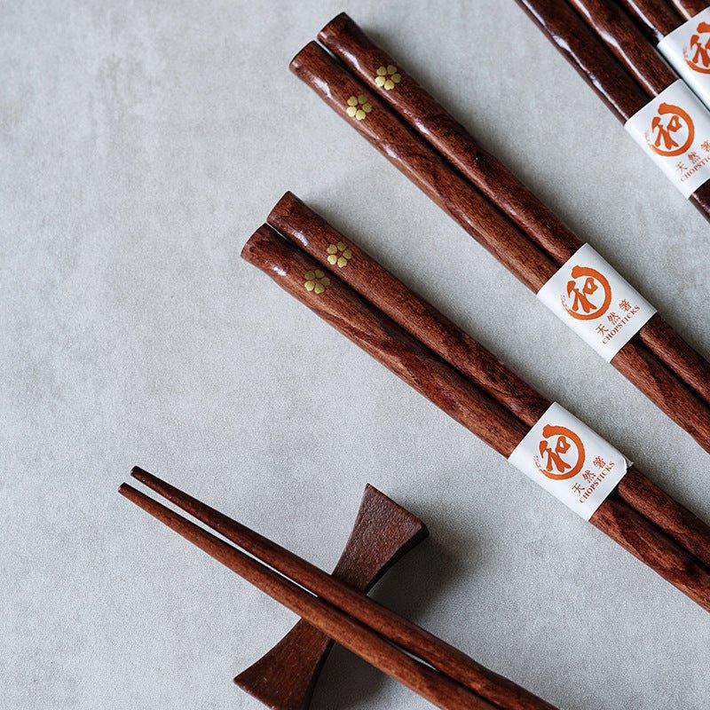 Houten Eetstokjes Set 5 Paar Sakura Design Japans