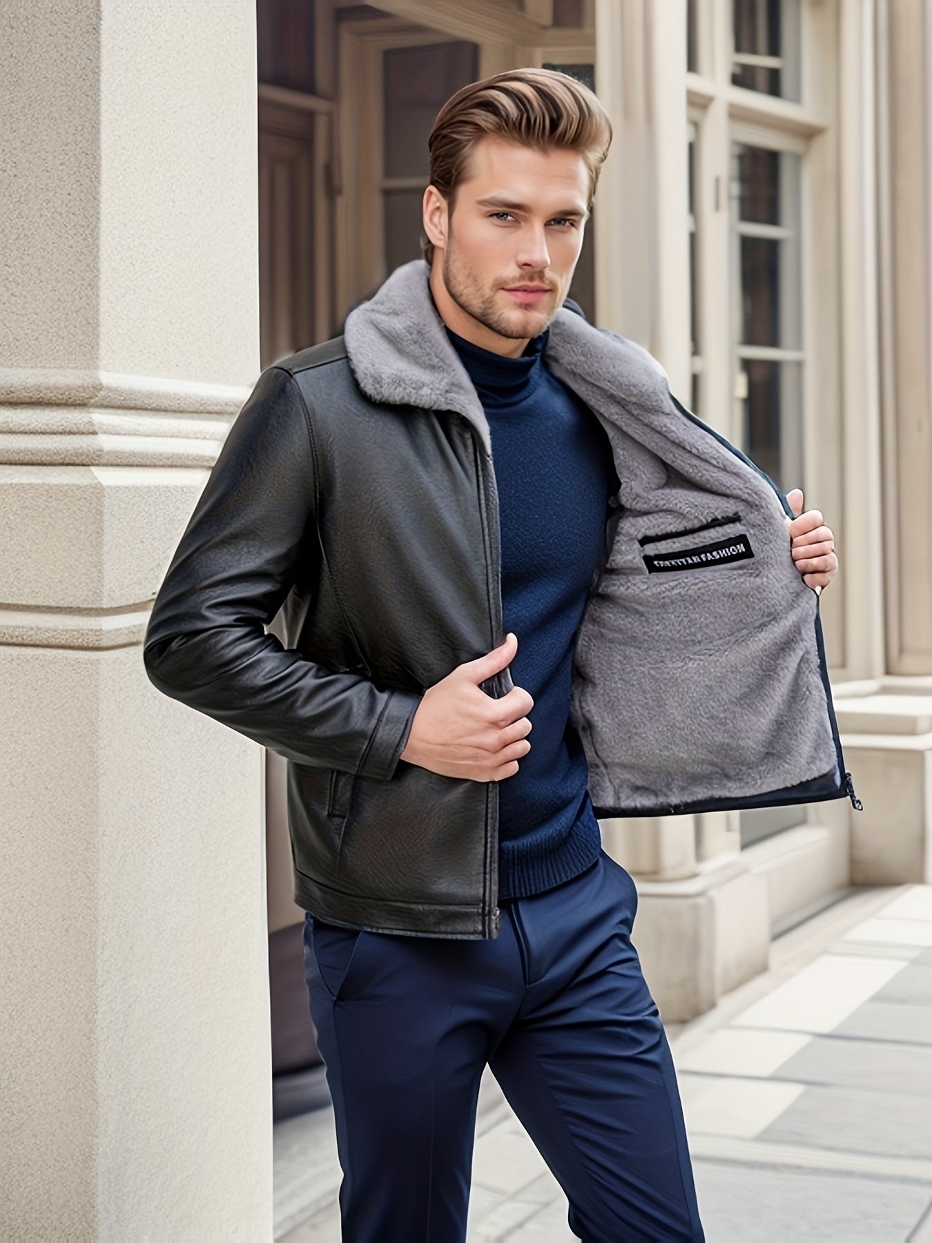 Leren Jas Warm en Comfortabel