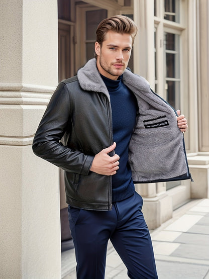 Leren Jack Leren Jas Warm en Comfortabel