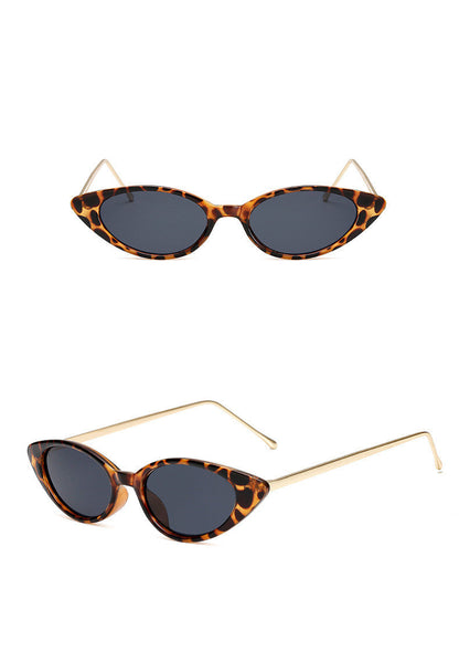 Dames Zonnebril Cat Eye Smal Montuur UV Bescherming