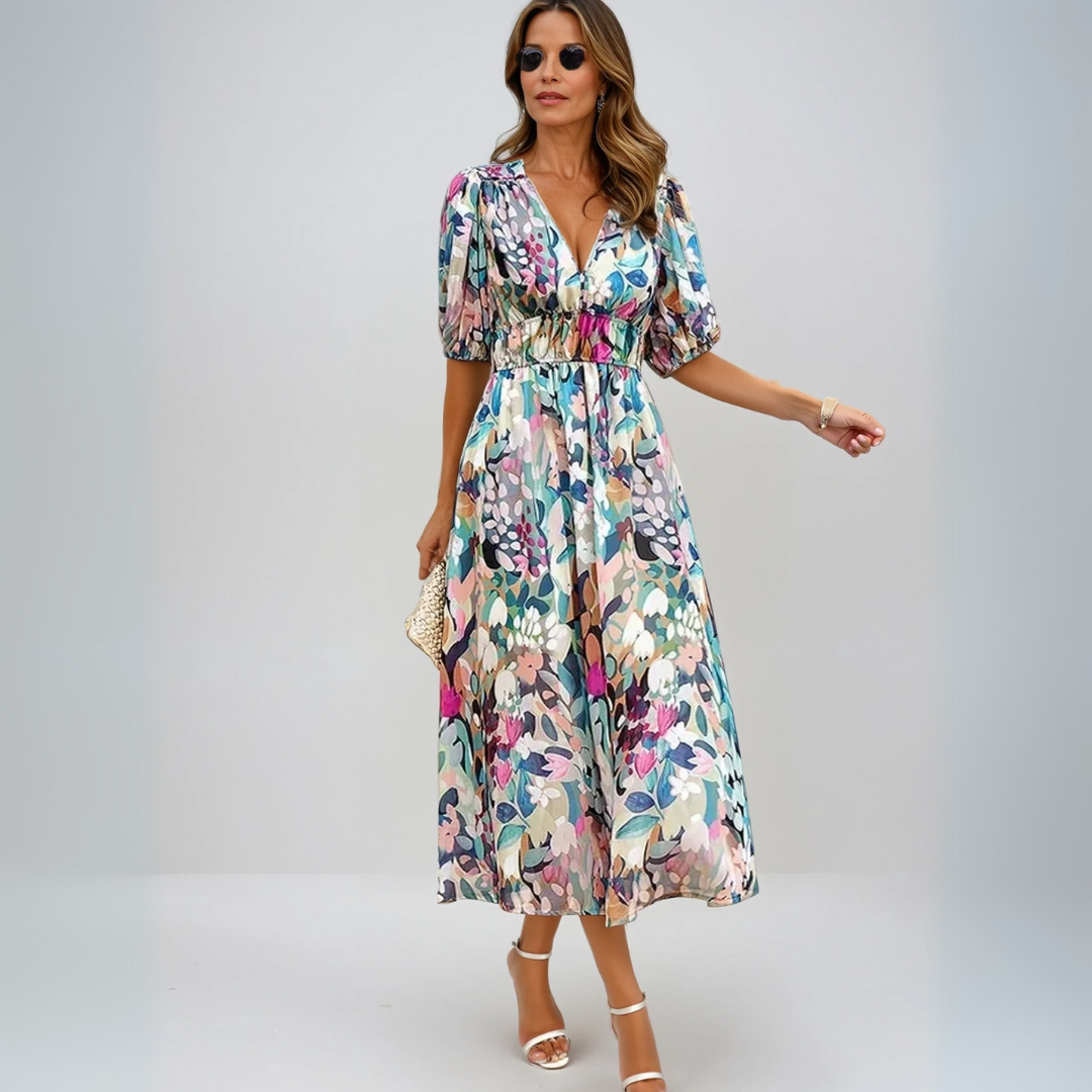 Dames Zomerjurk Elegante Pasvorm - StudioMarella
