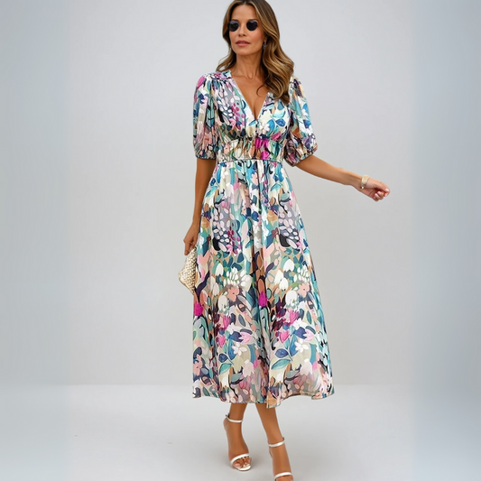Dames Zomerjurk Elegante Pasvorm - StudioMarella