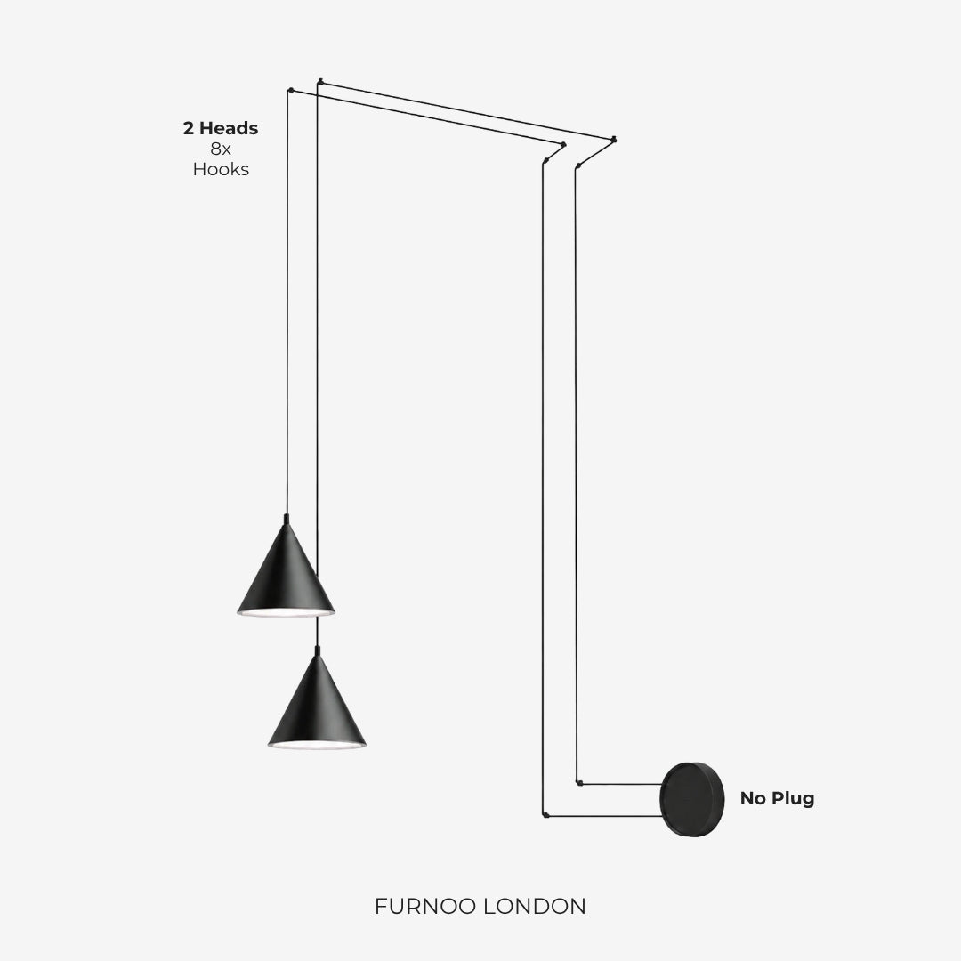 Stella hanglamp – aluminium geometrisch design met verstelbare kabellengte en LED-verlichting