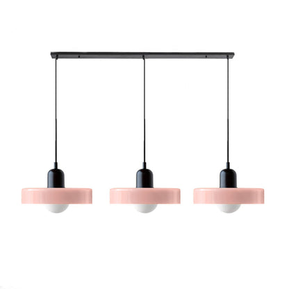 Luccon Triple Hanglamp Glas G9 Retro Kleuren Eettafel Woonkamer Design Verlichting Meerlamp