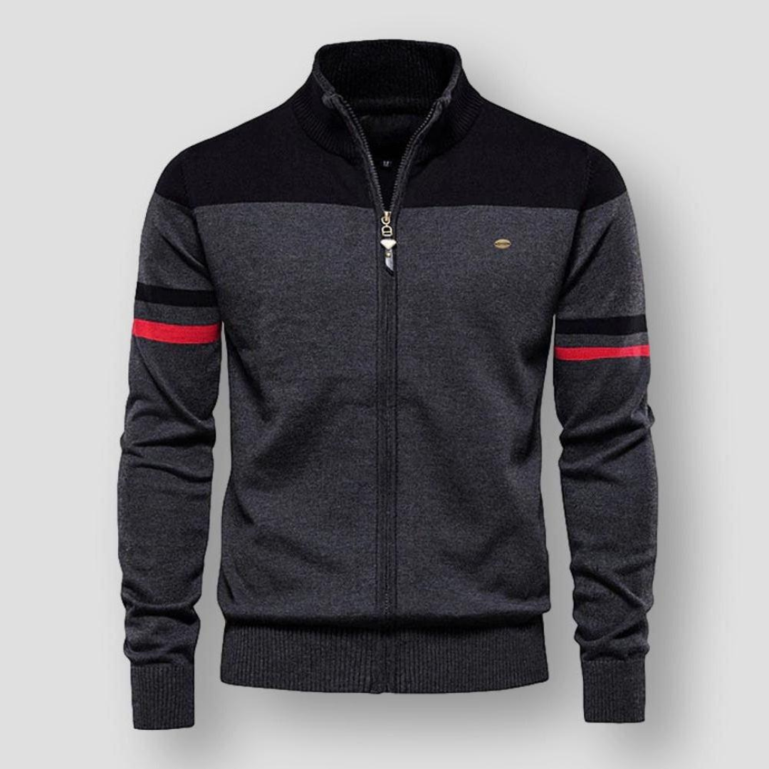 Heren Sweater Katoen Gestreept Comfortabel Casual