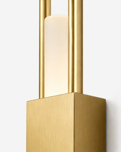 Scandinavische Minimalistische Wandlamp – Modern Verticaal Design met Gerichte LED-Verlichting – Zwart Goud