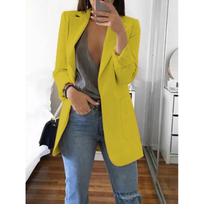 Slimfit Blazer Modern Stijlvol Designer Jacket