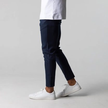 Comfortabele Chino Broek Heren Slim Fit Rekbaar