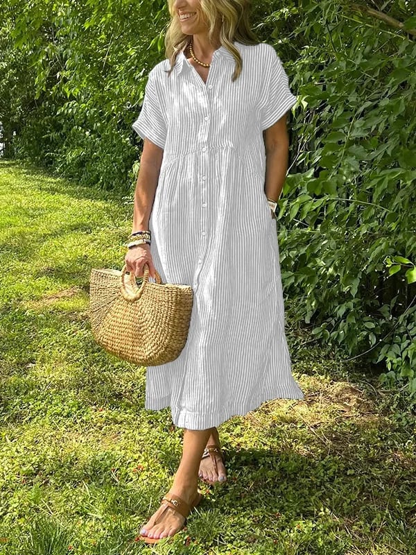 Dames Maxi-jurk Vrouwelijke Pasvorm Elegant