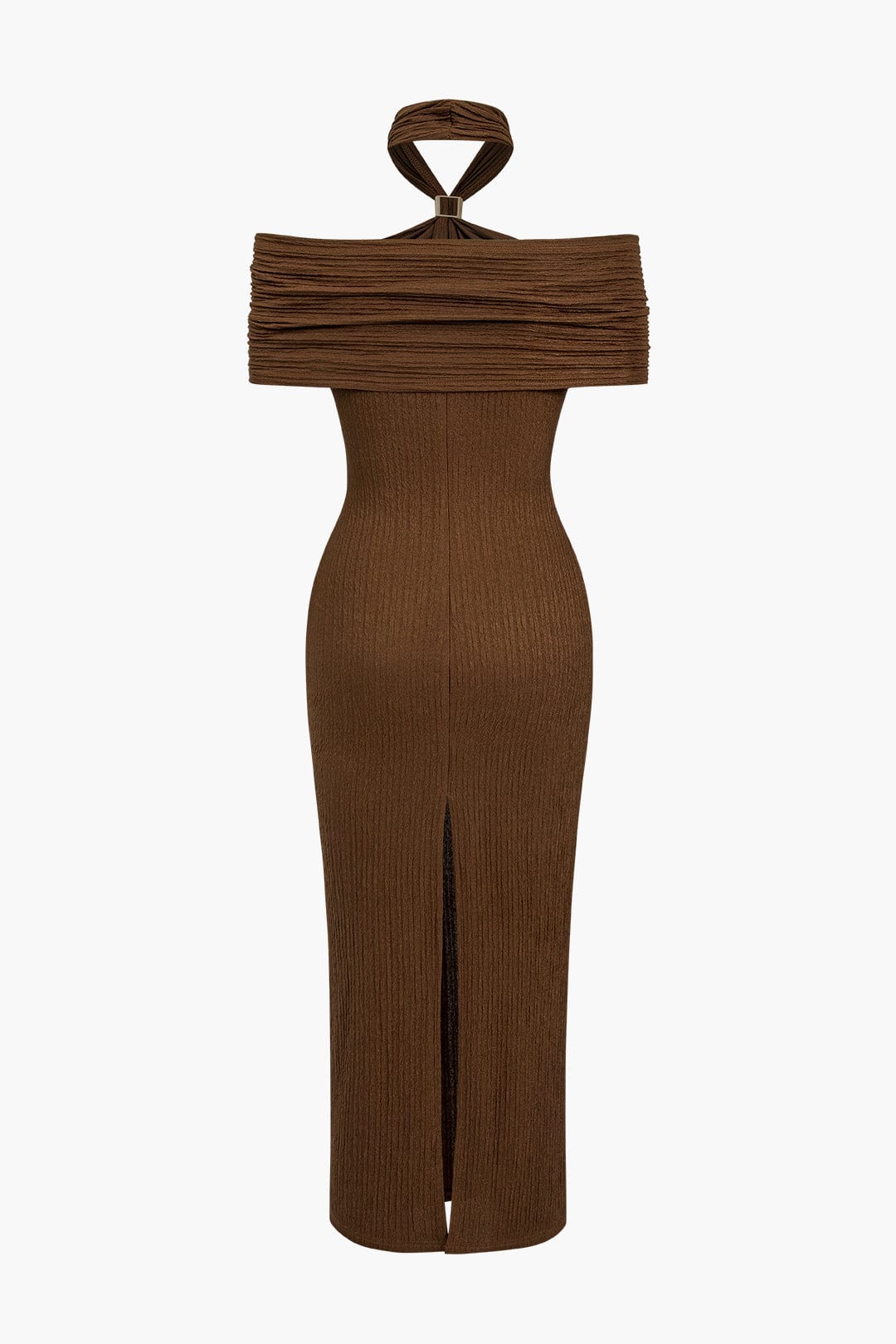 Korte Avondjurk Bodycon Met Knoopjes