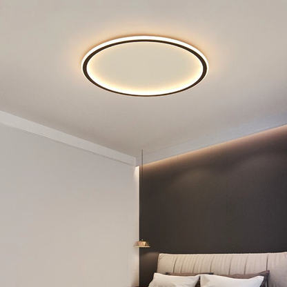 Sansoti | Scandinavische Ronde Plafondlamp – Warm LED Designverlichting