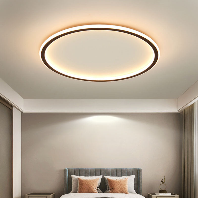 Sansoti | Scandinavische Ronde Plafondlamp – Warm LED Designverlichting