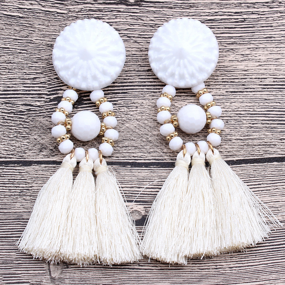Dames Oorbellen met Kwastjes Grote Statement Oorbellen Trendy