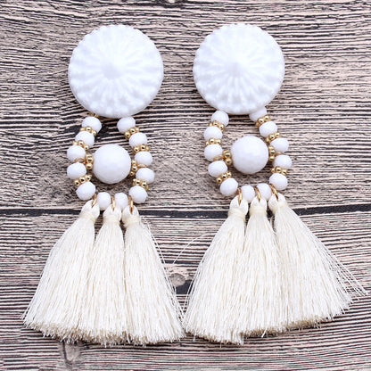 Dames Oorbellen met Kwastjes Grote Statement Oorbellen Trendy