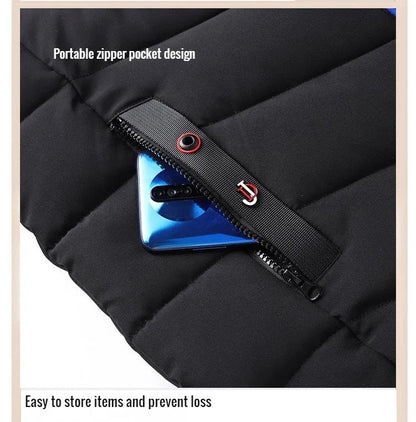 Warme Winterjas Met Capuchon Waterdicht en Comfy