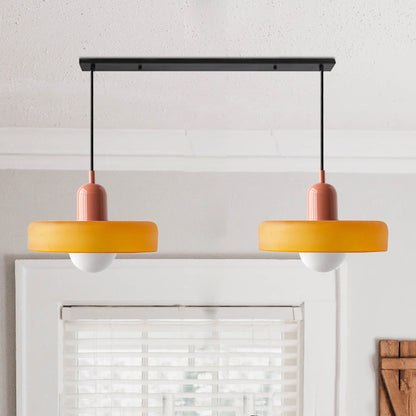 Luccon Dubbele Hanglamp Glas G9 35 cm Modern Eettafel Woonkamer Design Verlichting