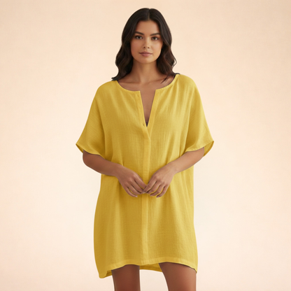 Zomerjurk Comfortabel Luchtig Jurk voor Vrouw